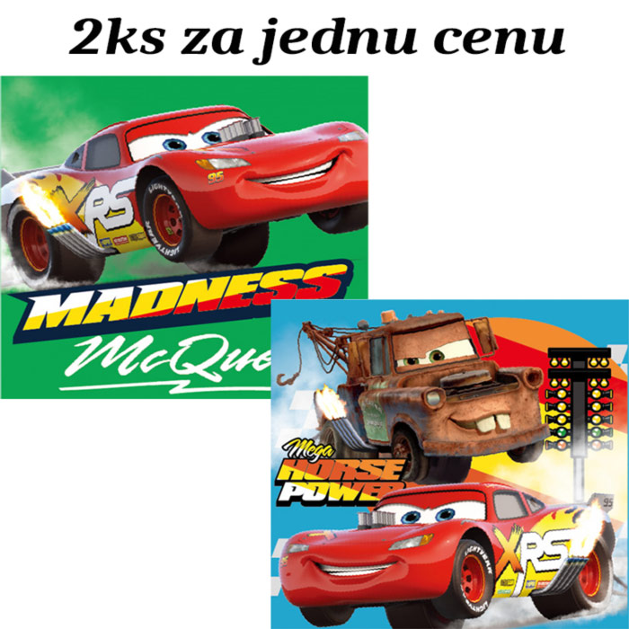 2Ks Froté Uterák Cars - Blesk McQueen 01 30x30 cm