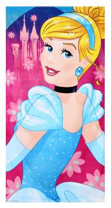Bavlnená osuška Princezné Disney - Popoluška 02 70x140 cm