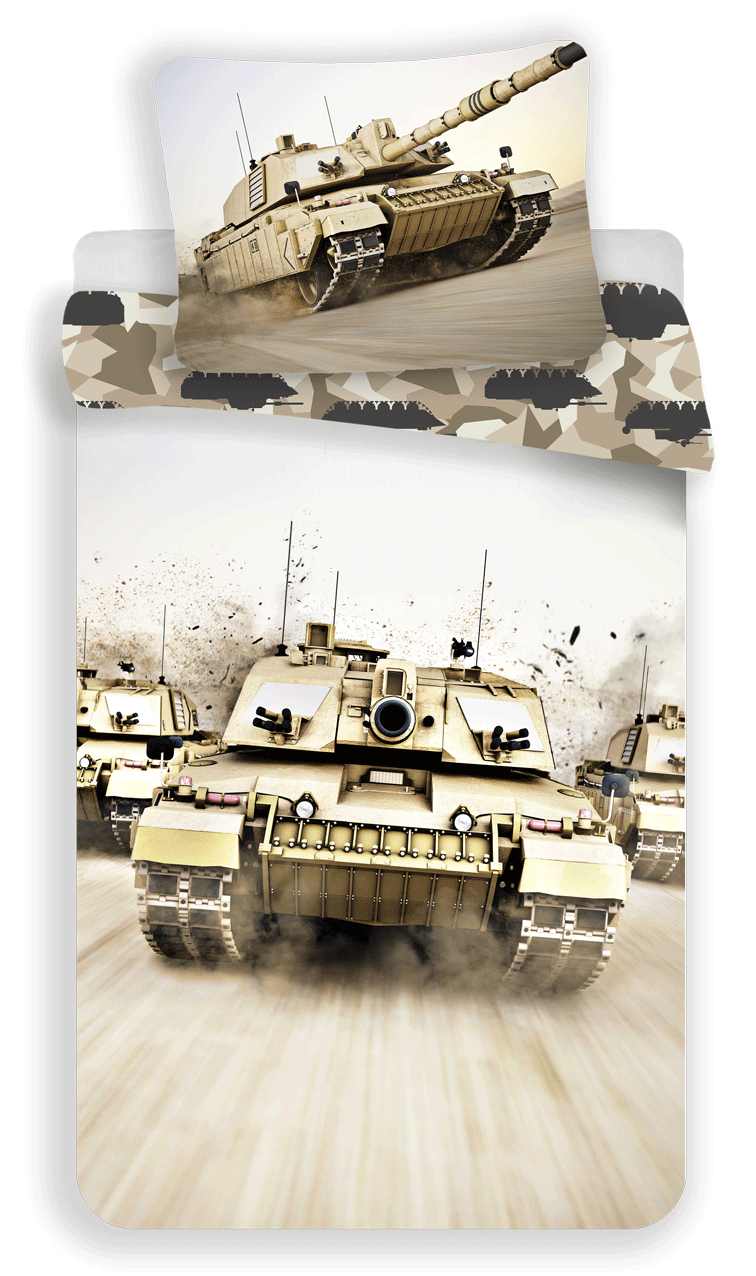 Bavlnené obliečky s tankom 01 140x200 70x90