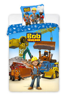 Detské obliečky Bob staviteľ 01 140x200 70x90 cm