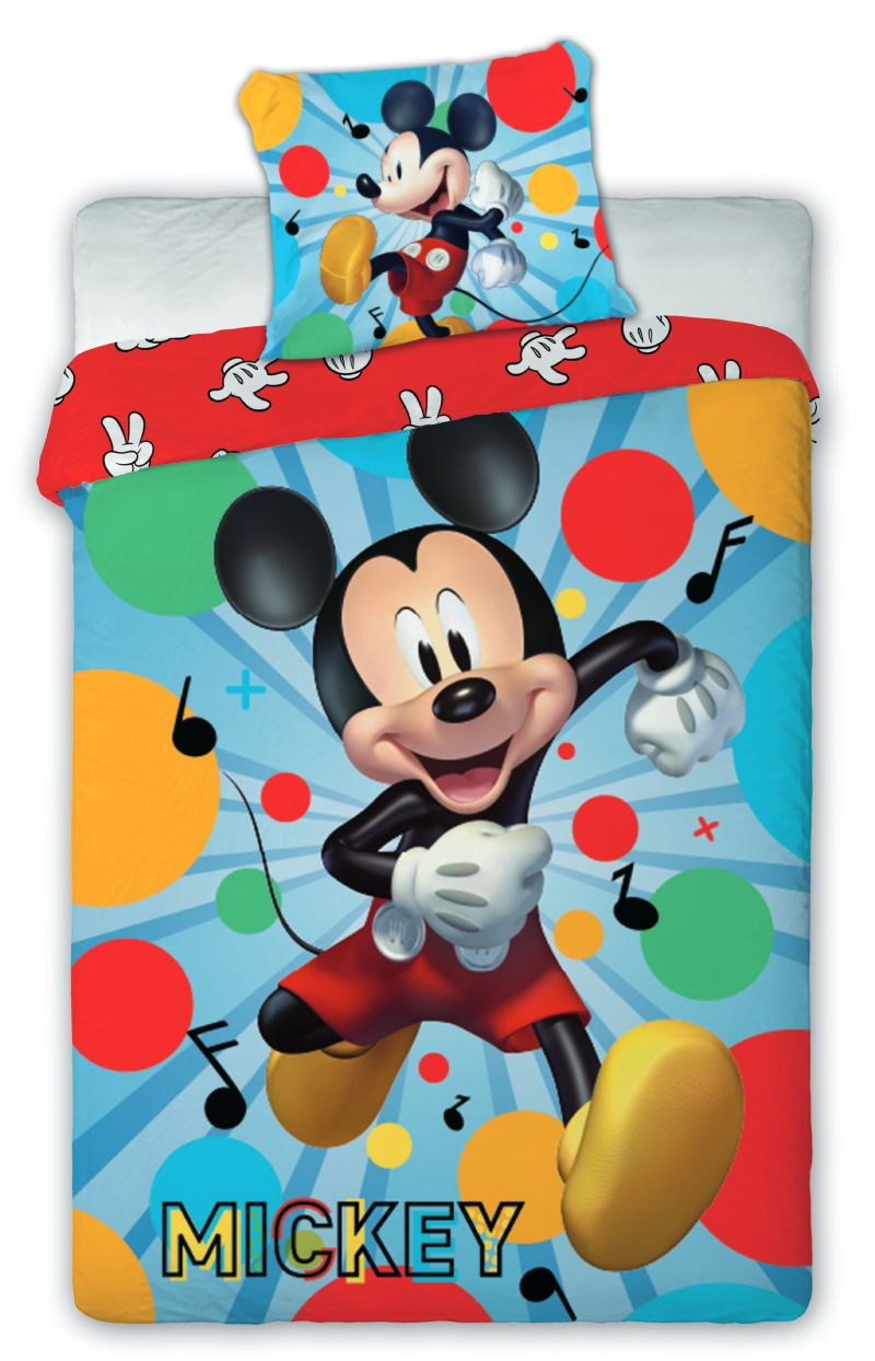 Detské obliečky Mickey Mouse 04 140x200 70x90 cm