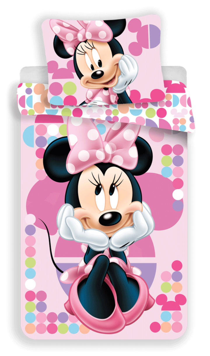 Detské obliečky Minnie Mouse 11 140x200, 70x90 cm