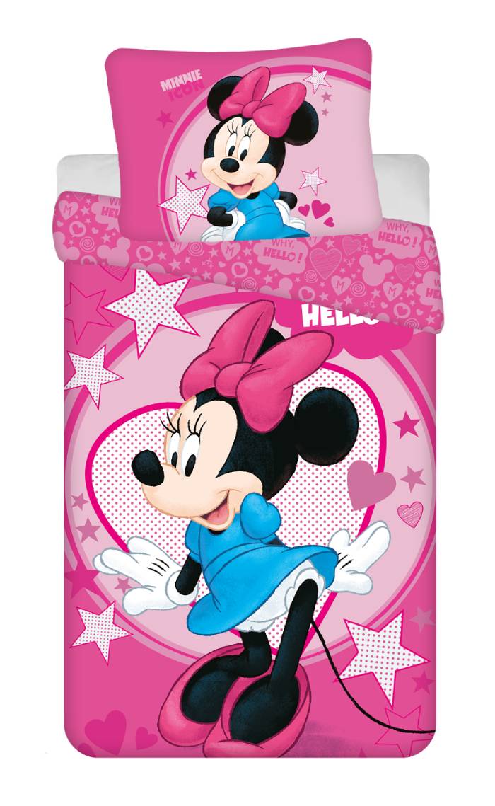 Detské obliečky Minnie Mouse 14 140x200 70x90 cm
