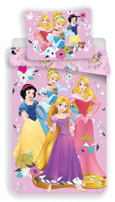 Detské obliečky Princezné Disney 01 140x200 70x90 cm