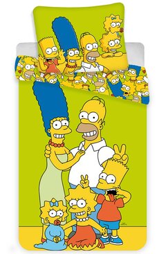 Detské obliečky Simpson 02 140x200 70x90 cm
