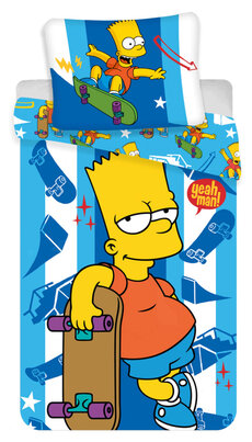 Obliečky Simpsonovci - Bart Simpson 03 140x200 70x90 cm