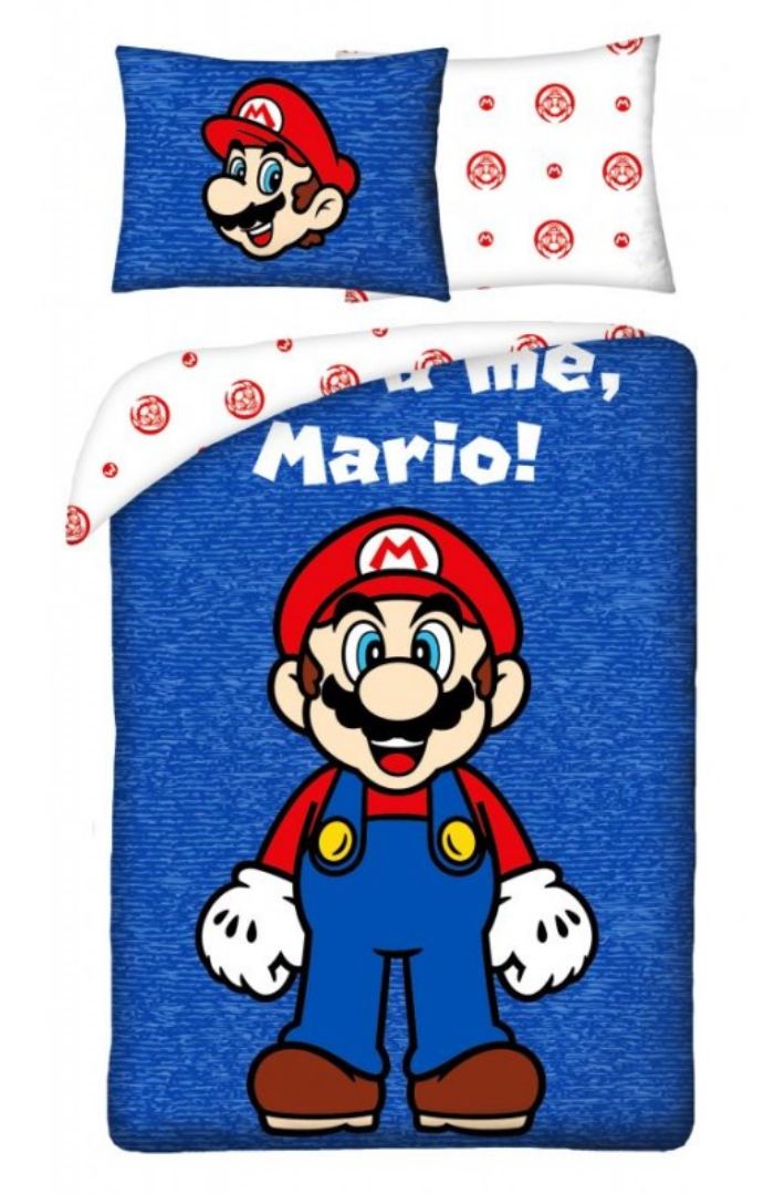 Detské obliečky Super Mario 02 140x200 70x90 cm