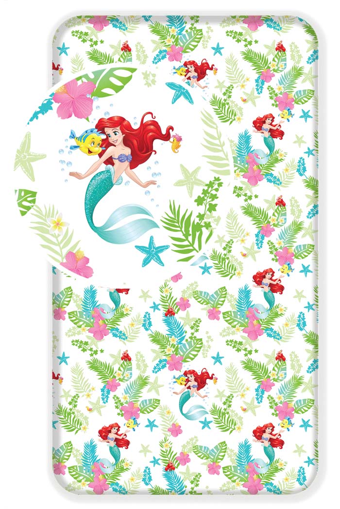 Napínacia plachta Princezné Disney - Ariel 01 90x200 cm