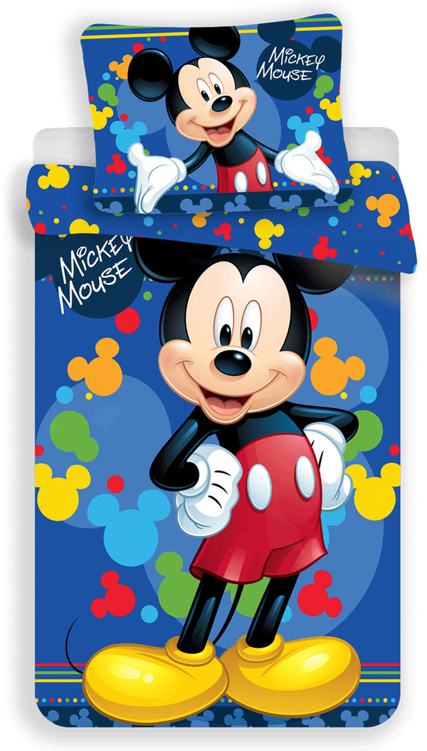 Obliečky Mickey Mouse 03 140x200, 70x90 cm