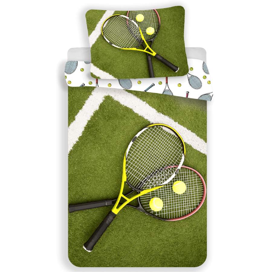 Bavlnené obliečky Tenis 01 140x200 70x90 cm